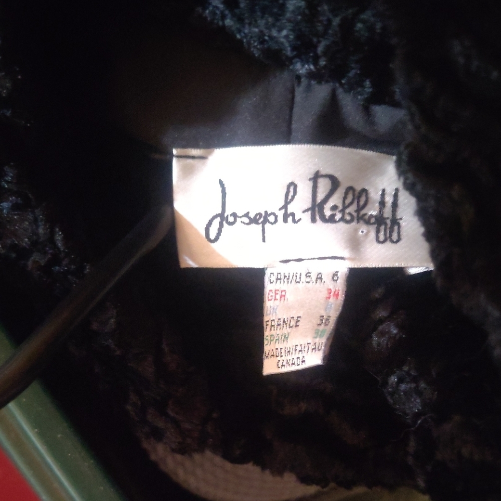 Joseph Ribkoff Black Coat Timeless Elegance